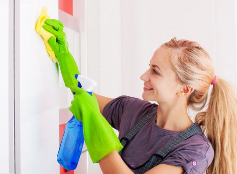 Different curtain fabric types prepared for specialist cleaning