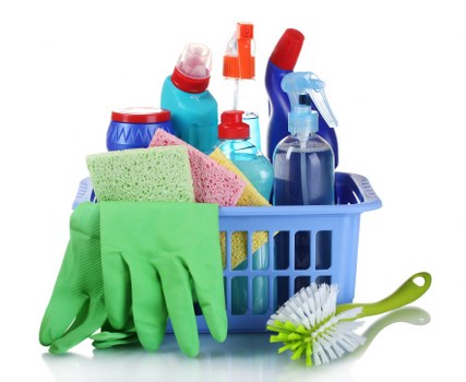 Deep carpet cleaning process improving indoor air quality